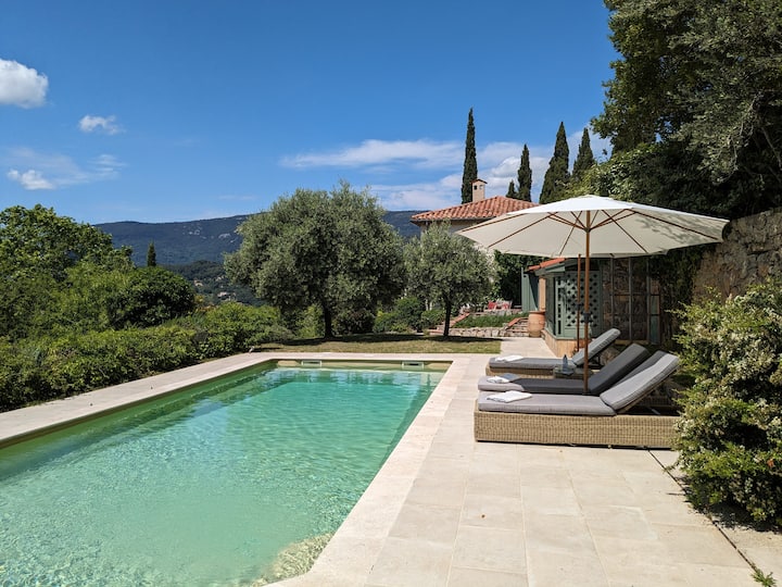 4 Star Provençal Villa | Pool, Village & Sea 35 Mn - Fayence