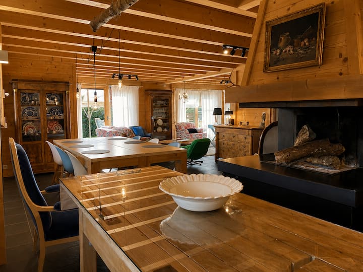 Le Chalet Ours : Refuge Alpin De Prestige - Meer van Genève