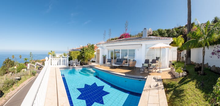 Villa Con Piscina, Vistas Mar Y Teide - El Sauzal