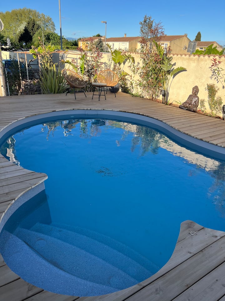 Villa 3 Chambres Piscine Proche Avignon - Le Pontet
