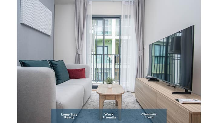 Fully Furnished •Central Phuket •Pool&gym •Sontana - Phuket