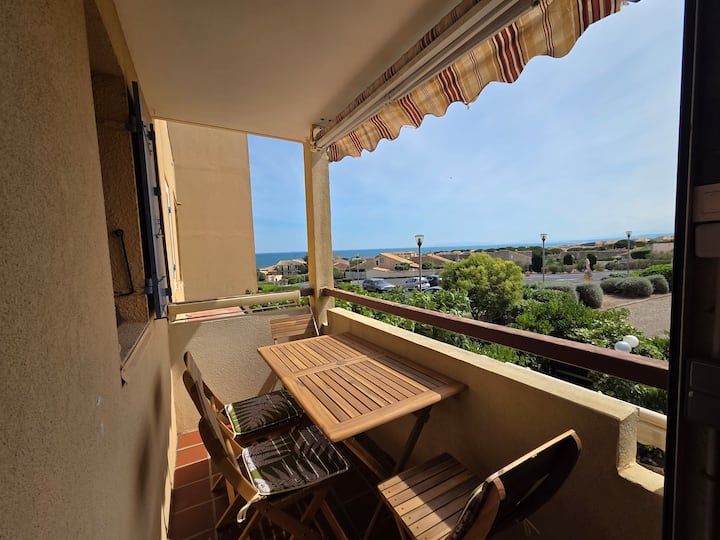 Appart Terrasse Et Piscine – Plage à Pied - Saint-Pierre-la-Mer