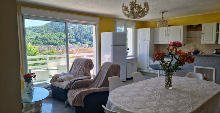 Appartement Vue Panoramique – Ardèche Verte - Lamastre