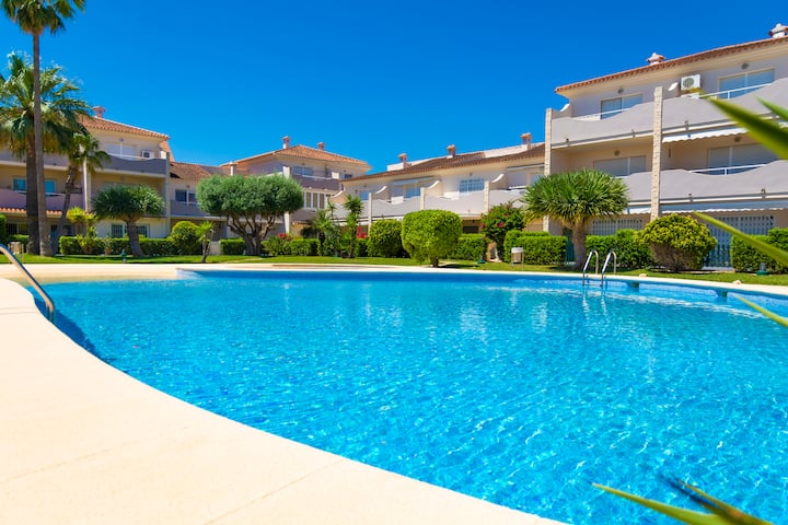 Beach Apartment - Pool - 6px -  A/c - Dénia