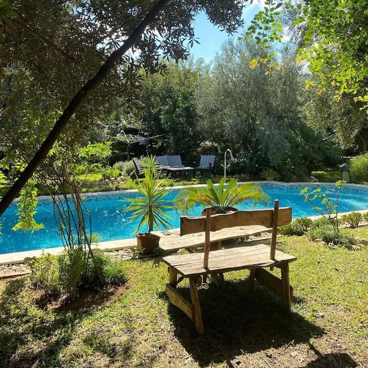 Dar Daïda: Villa Sereine Avec Piscine & Nature - Hammamet