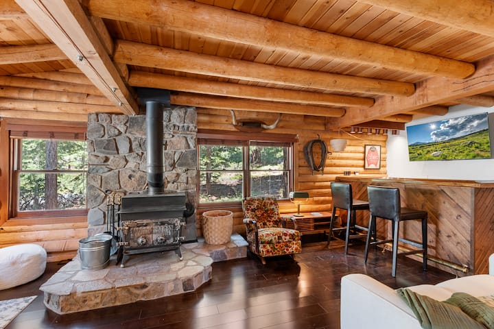 Bennington Log Cabin - Walk To Beach - Lago Tahoe