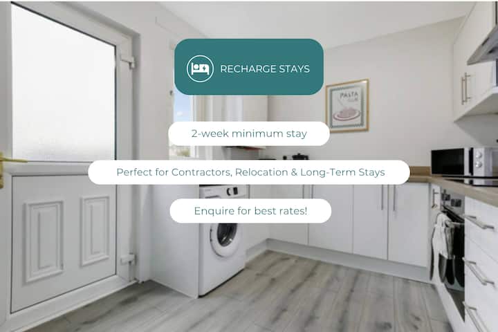 Stylish 3 Bdr | Sleeps 6 | Central | Free Parking - Motherwell