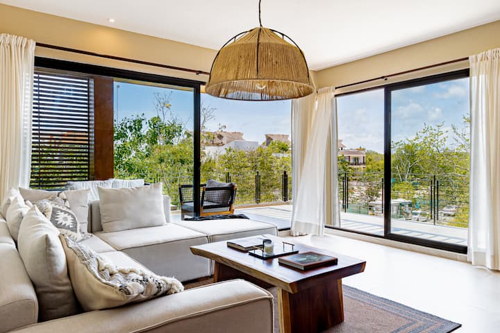 Elegante Penthouse De Diseño Contemporáneo - Tulum
