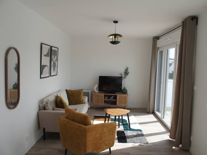 Appartement Lumineux à Erdeven 2 Chambres - Erdeven