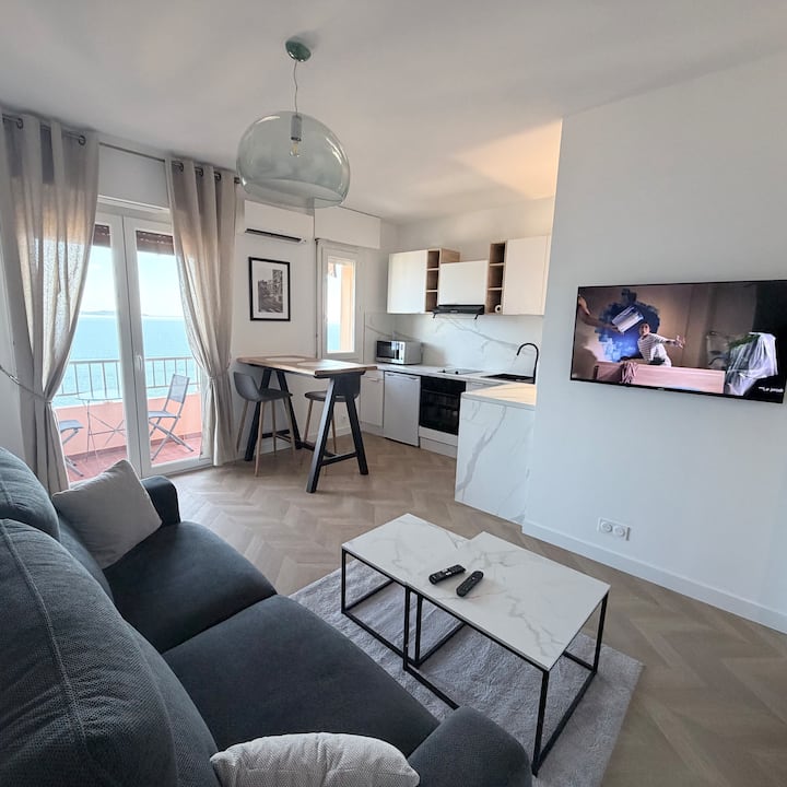 Studio Tout Confort Vue Mer Panoramique - Ajaccio