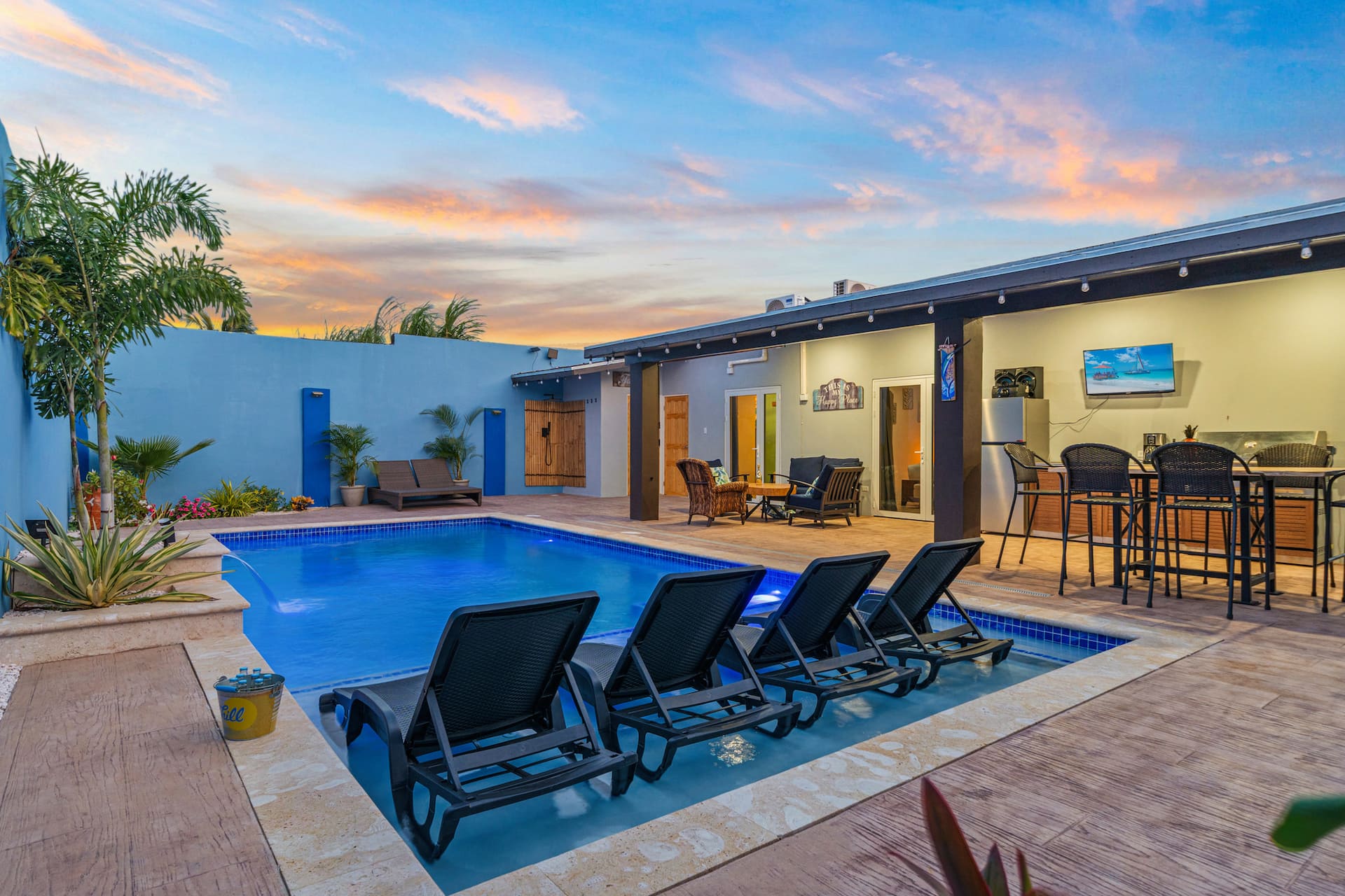 4BR Aruba Villa w Private Pool Near Mangel Halto