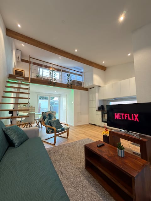 Top performing Airbnb: Small house • Mezzanine, Garden & Parking, Basel in Saint Louis