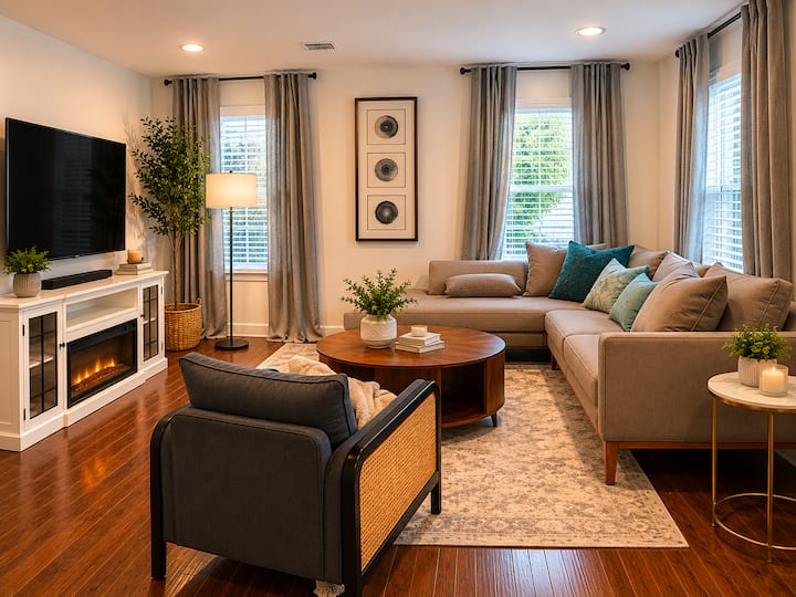 The Woven Nest | Stylish 3br Near Nyc - 호손