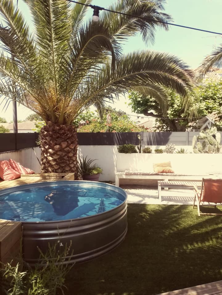 Maison Familiale Anglet · Jardin & Tankpool - Biarritz