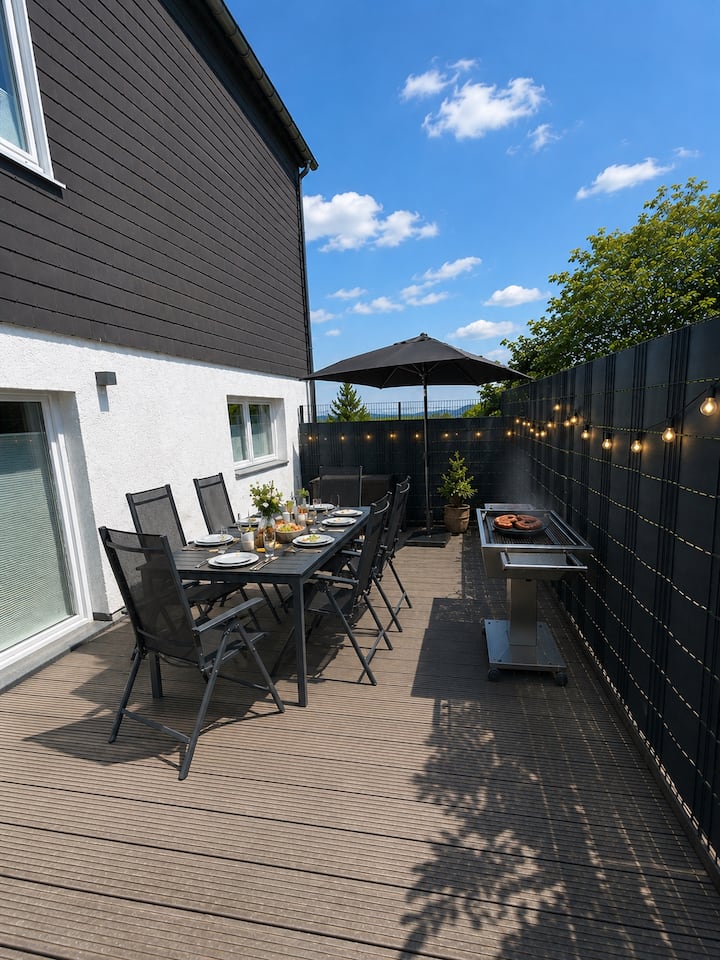 Chalet Schneeliebe 10 Personen Mit Terrasse + Bbq - Winterberg