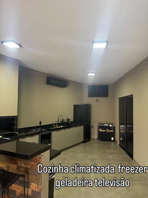 Top Airbnb: Lounge area Espaço Cancún in Ribeirão Preto