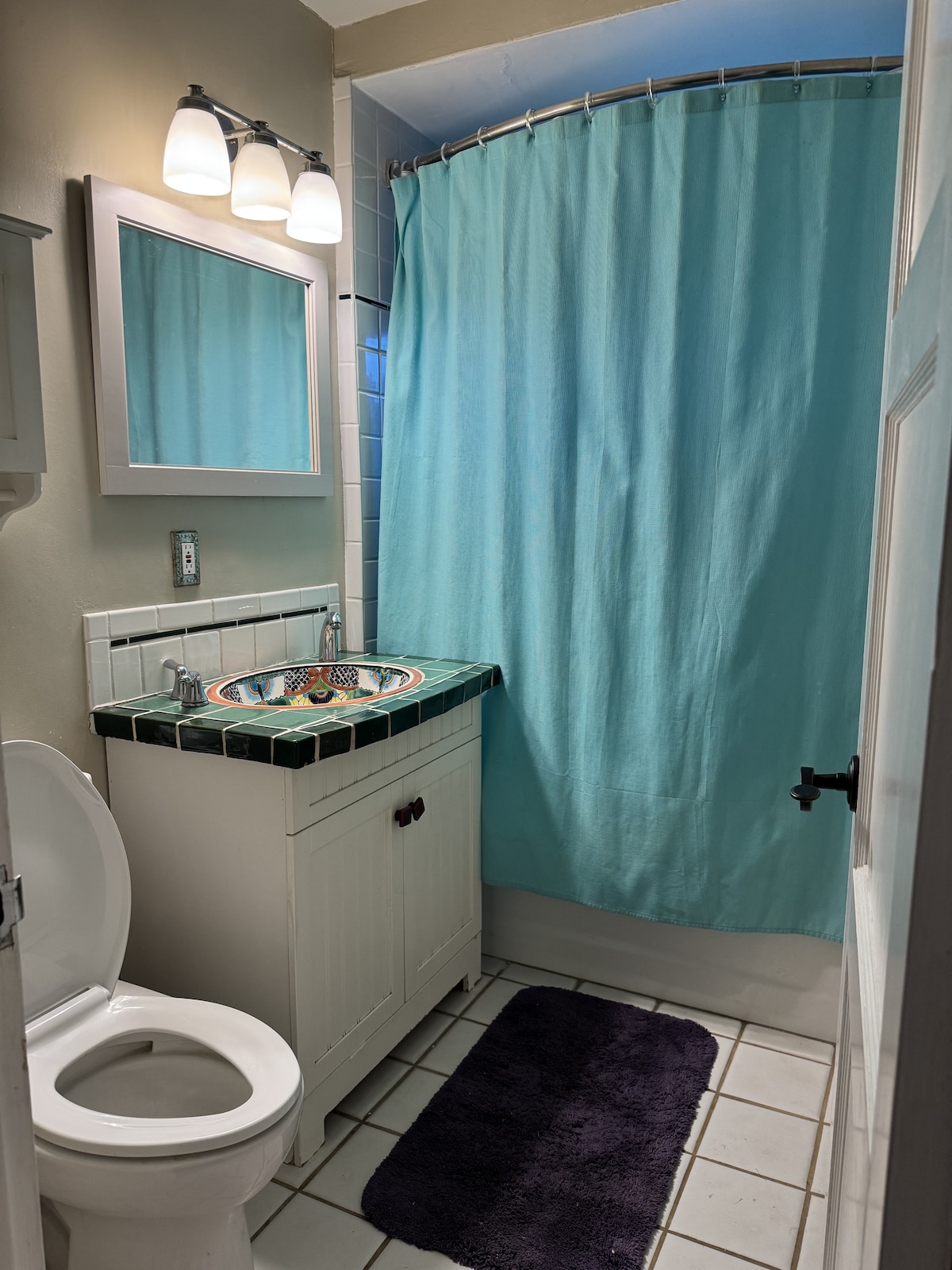 Full bathroom in the home