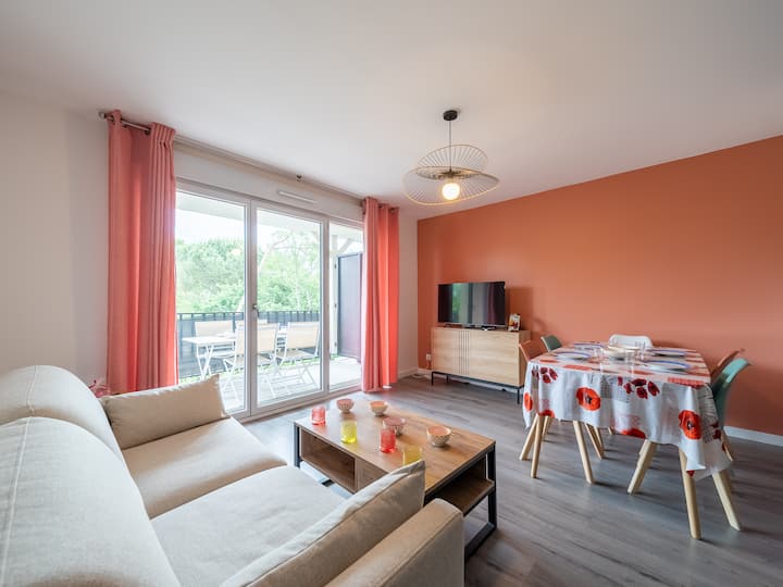 Appartement Centre-ville, Balcon - 4 Pers. - Parentis-en-Born