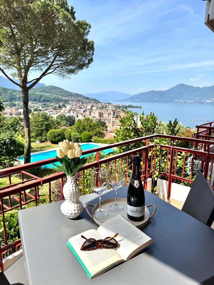 Casa Capri - Piscina & Panorama Sul Lago Maggiore - Luino