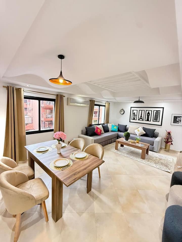 Family 2br Apartment In Gueliz | Self Check-in - Marrakesh
