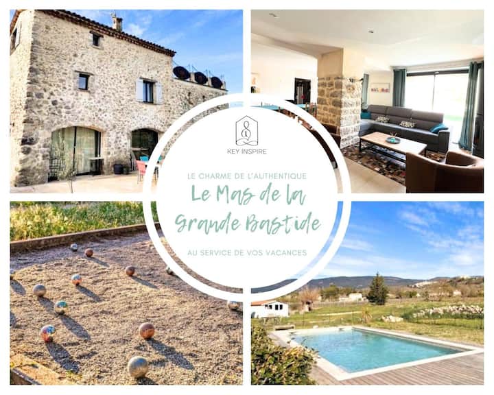 Mas De La Grande Bastide, Piscine - Fayence