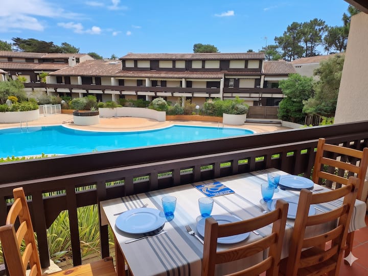 Appartement Centre Cap Ferret Avec Piscine - Dune du Pilat