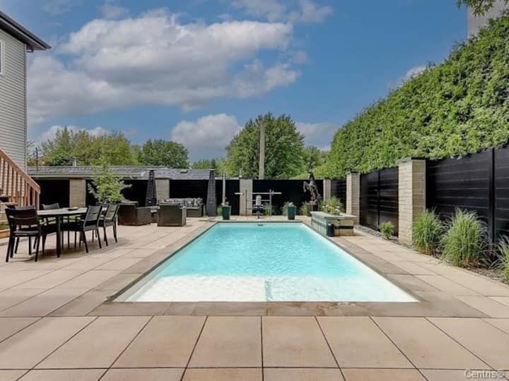 Oasis De Luxe Avec Piscine Et Cour De Rêve - Chambly