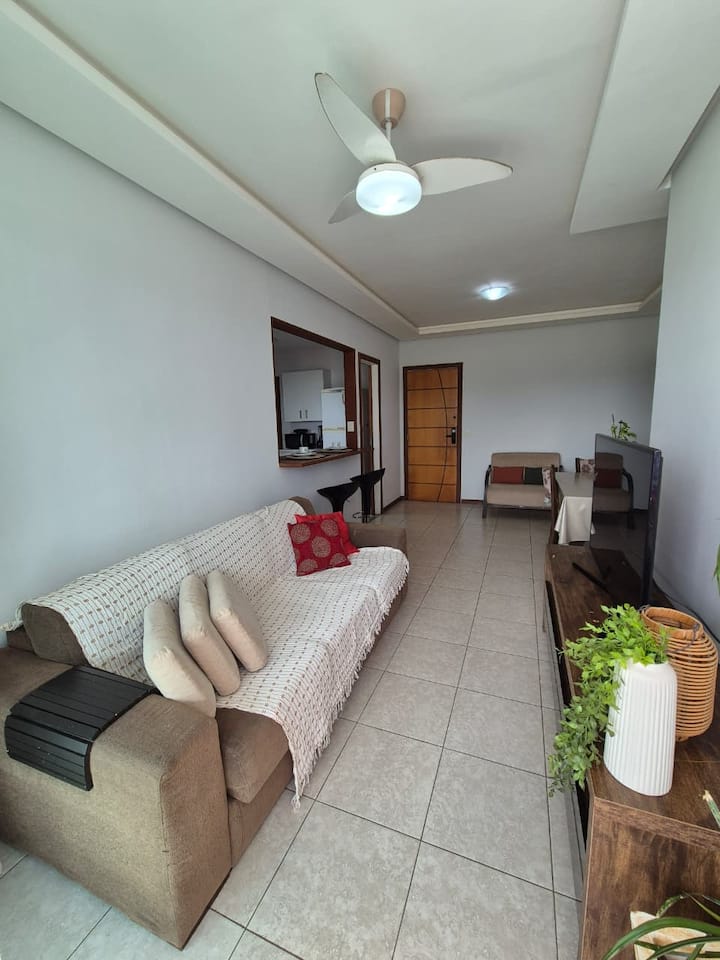 Apt 3 Quartos Completo | Rua Do Lazer E Praia A Pé - Guarapari