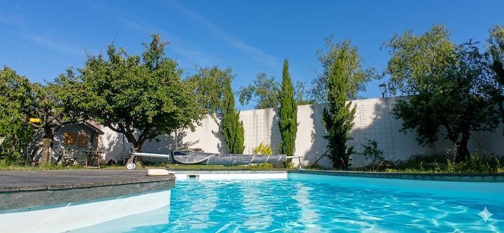 Maison 3 Ch, Piscine, 6 Couchages, La Rochelle - Puilboreau