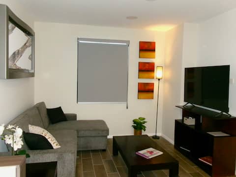 Top performing Airbnb: Chic Suite APT @ Barrio Antiguo Pool/Gym/Parking in Monterrey