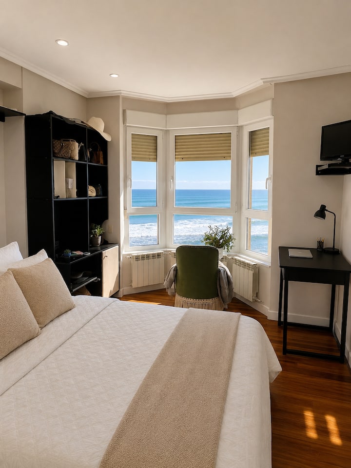 Ocean View Room · Getaria Beach Fron - Zarautz