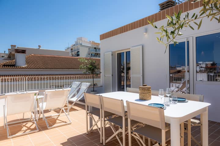 ÁTico Es Niu | 2br | Terraza - Solarium | Playa - Santa Margalida