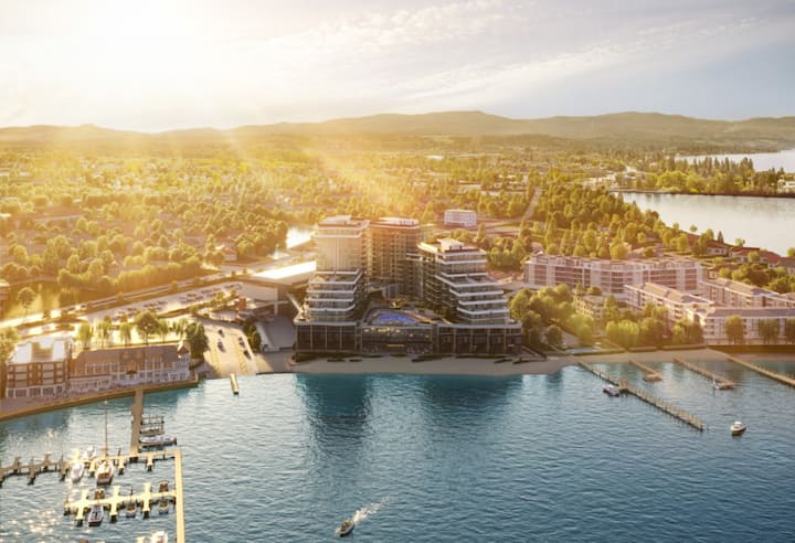 Penthouse With Unobstructed Lake & Mountain View - Kelowna