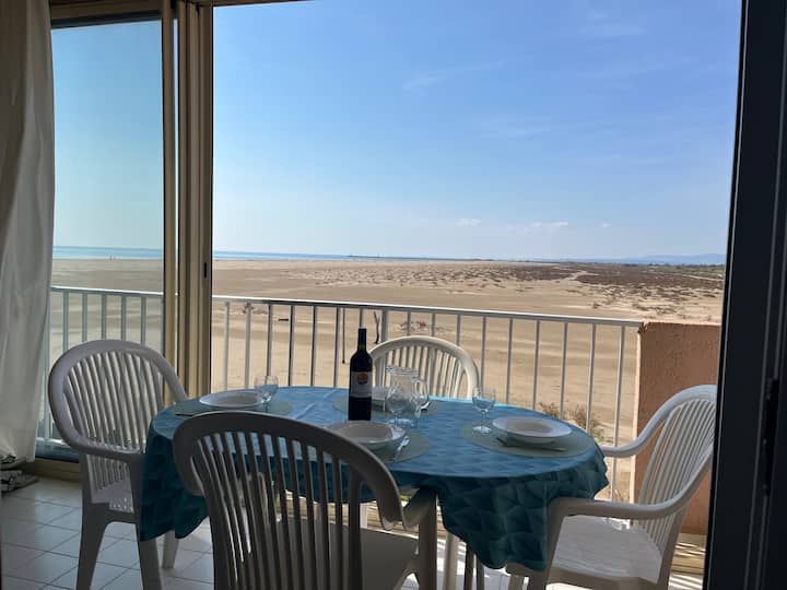 T3 Climatisé, Vue Mer, Parking - 6 Pers. - Gruissan