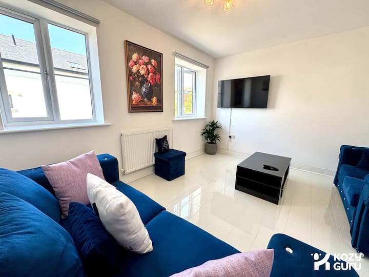 Bolton Lostock 4br 2.5bath 7 Guest House Free Park - Bolton