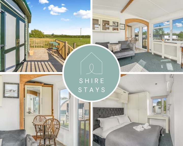 The Burrow - Cosy 2-bed Caravan On Working Farm - Oxfordshire