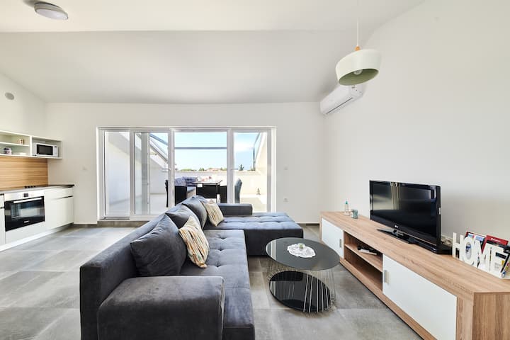 4* Meerblick-apartment In Novigrad–5min Zum Strand - Novigrad