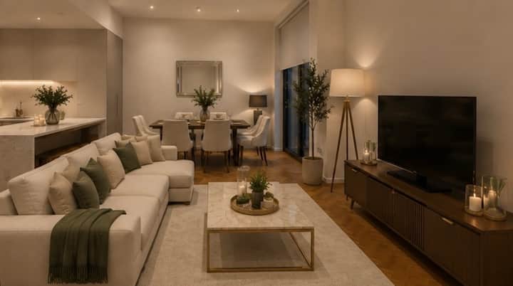 Luxury Embassy Gardens 3 Bed Apartment - Londres