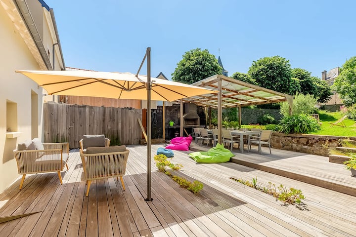 Maison Cézanne : 5 Chambres, Jardin, Proche Plages - Saint-Lunaire