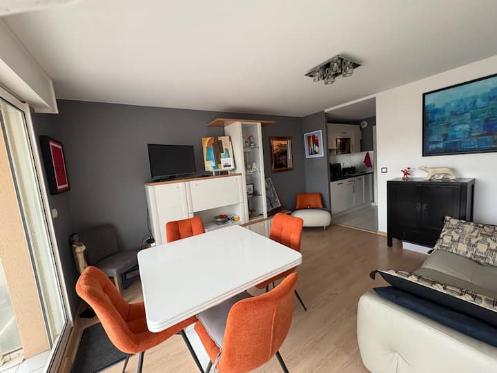 Charmant Studio Cabine Avec Balcon Plein Sud Et Ap - Le Touquet-Paris-Plage