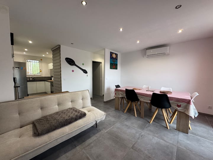 Joli T3 Clim, Wifi, Parking Gratuit, Commerces - Saint-Cyr-sur-Mer