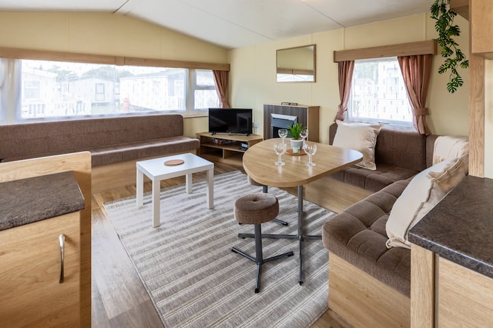 2br Family Caravan | On Site Facilities - Norfolk