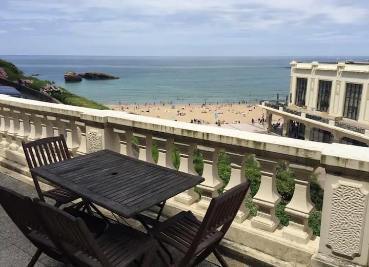 Hyper Centre Vue Mer Et Parking - Biarritz