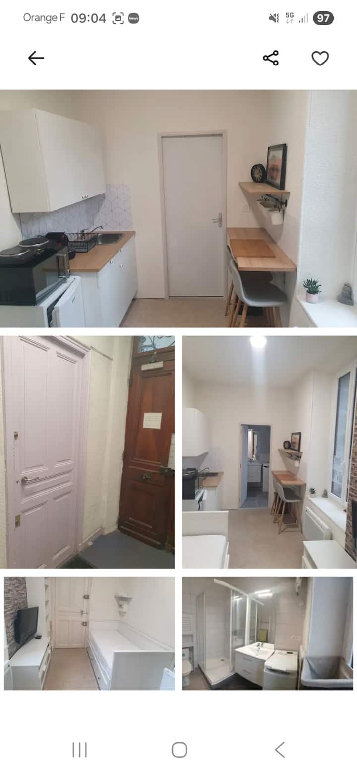 Studio Lumineux En Centre-ville - ガップ