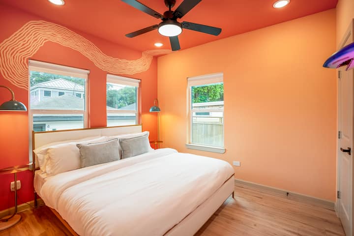 Quarto king na casa principal