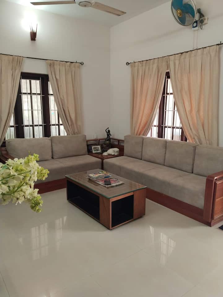 Dhivam Homestay Bedroom 1 - Thalassery