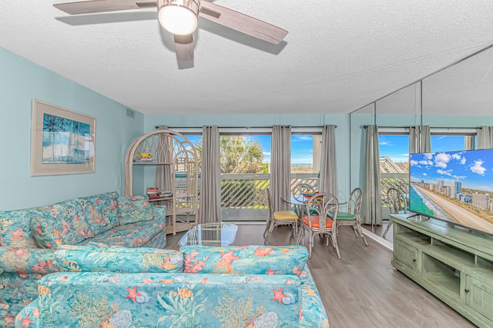 3br Oceanfront Condo | Pool | Main Street - North Myrtle Beach