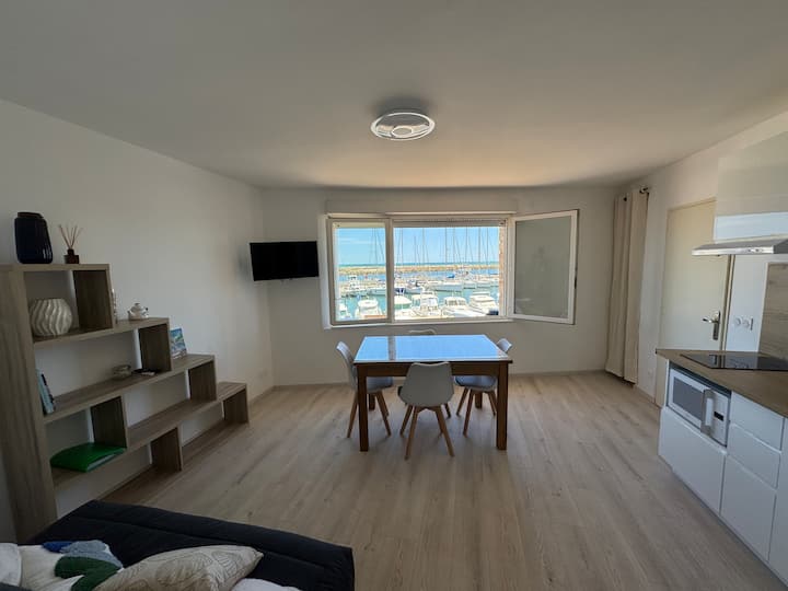 Appartement Vue Port - Valras-Plage