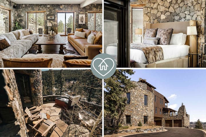 Luxury Storybook Castle W/ Epic Views | Evergreen - Idaho Springs, CO