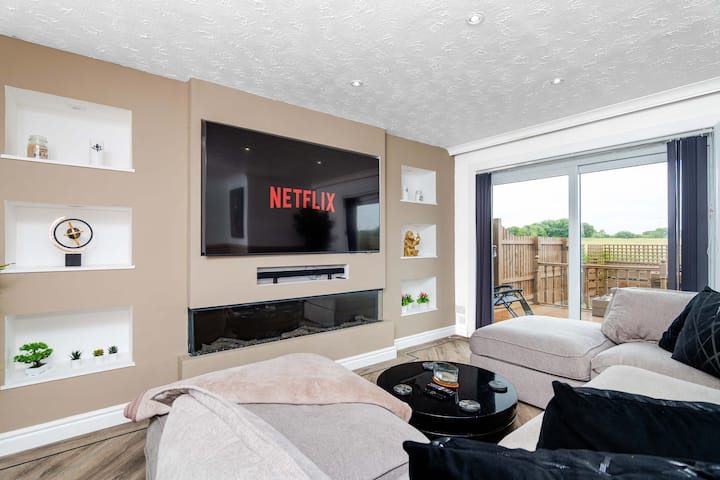 Fife Coast Stay With Parking & Garden In Rosyth - - Dunfermline